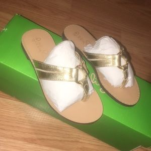 BRAND NEW LILLY PULITZER KIDS SANDALS!